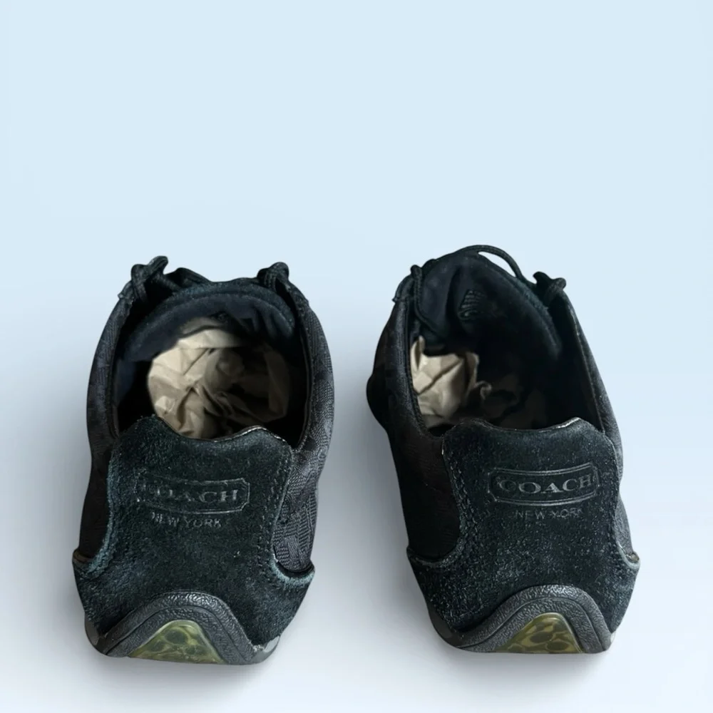 Coach Black Remonna Signature Sneakers - Picture 5 of 8